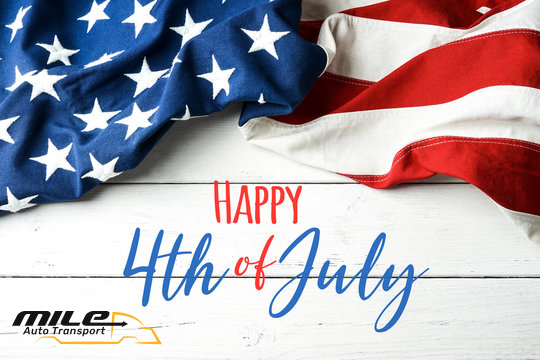 Happy 4th of July from Mile Auto Transport!